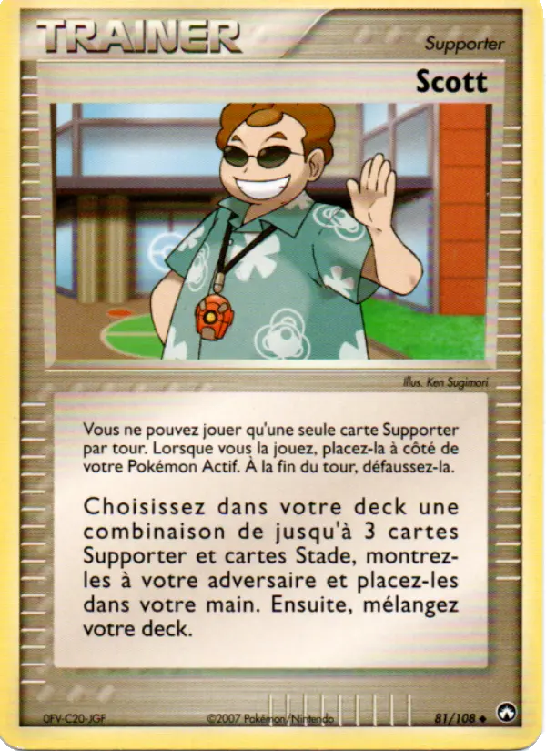 Carte Pokémon Scott 81