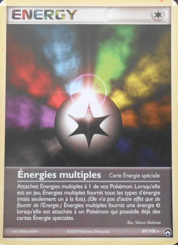 Carte Pokémon Énergies multiples 89