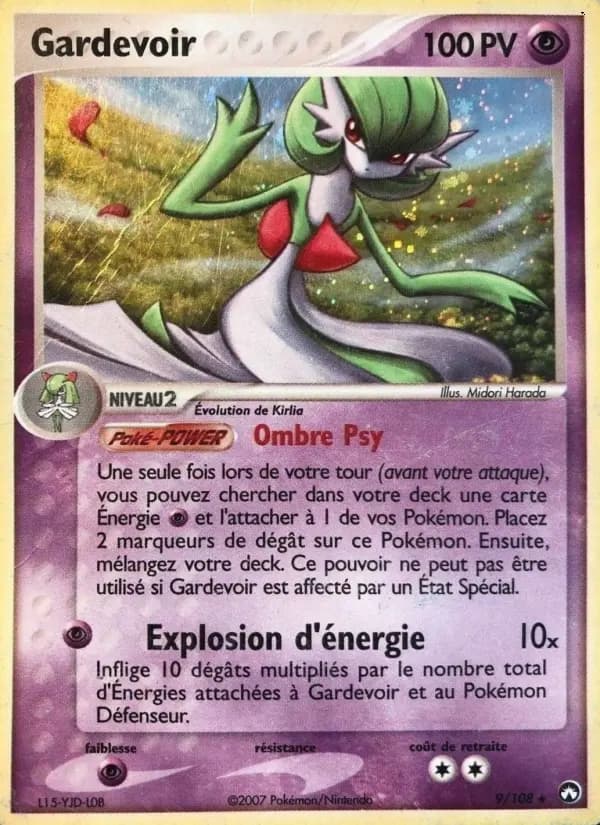Carte Pokémon Gardevoir 9
