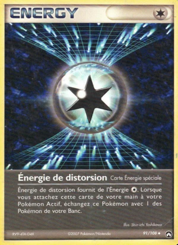 Carte Pokémon Énergie de distorsion 91