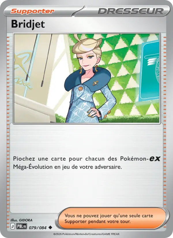 Carte Pokémon Bridjet 079