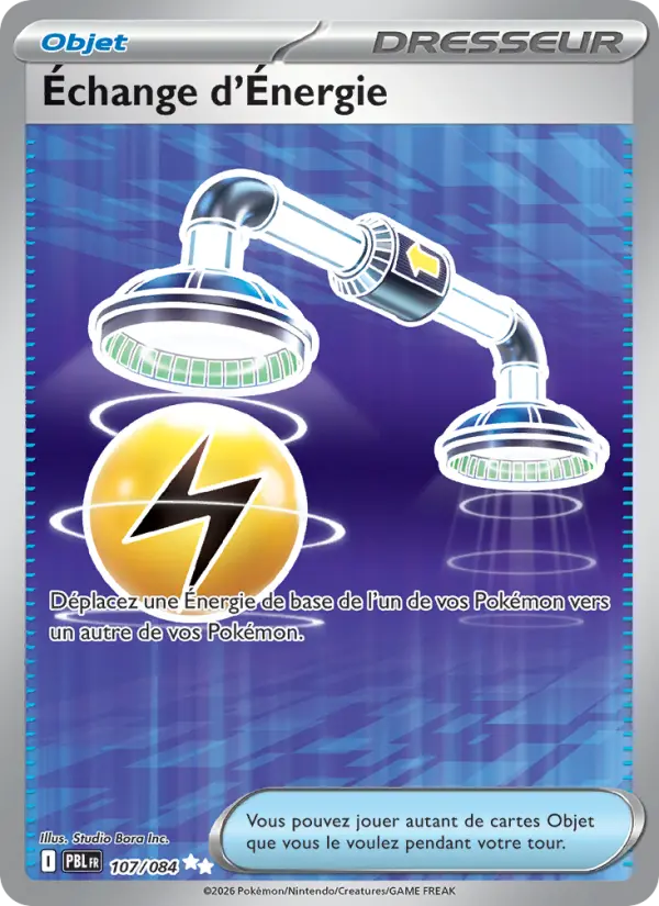 Carte Pokémon Échange d'Énergie 107