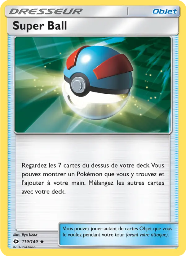 Carte Pokémon Super Ball 119