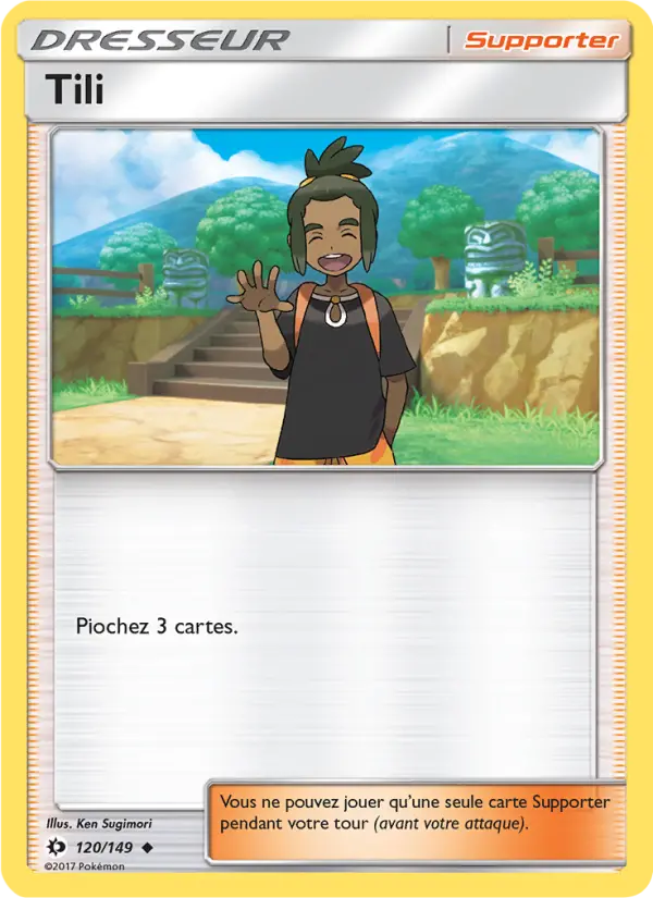 Carte Pokémon Tili 120