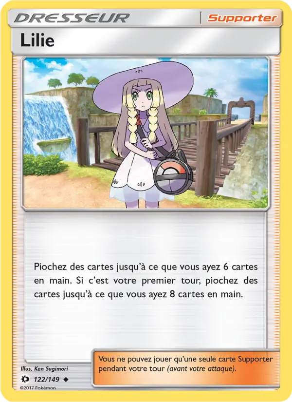 Carte Pokémon Lilie 122