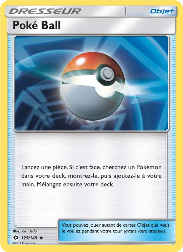 Carte Pokémon Poké Ball 125