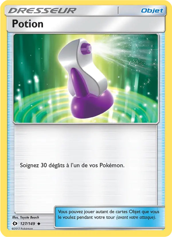 Carte Pokémon Potion 127
