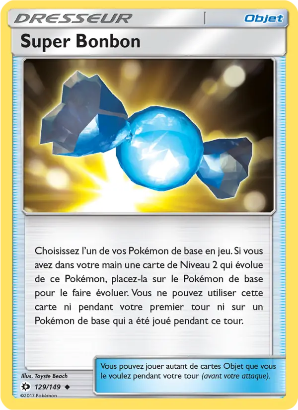 Carte Pokémon Super Bonbon 129