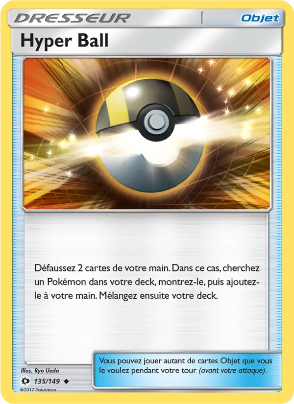 Carte Pokémon Hyper Ball 135