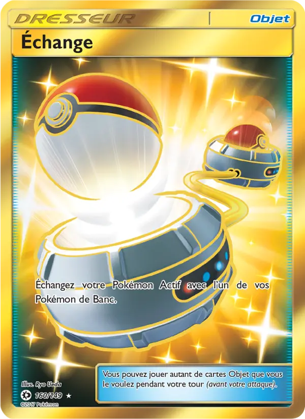 Carte Pokémon Échange 160