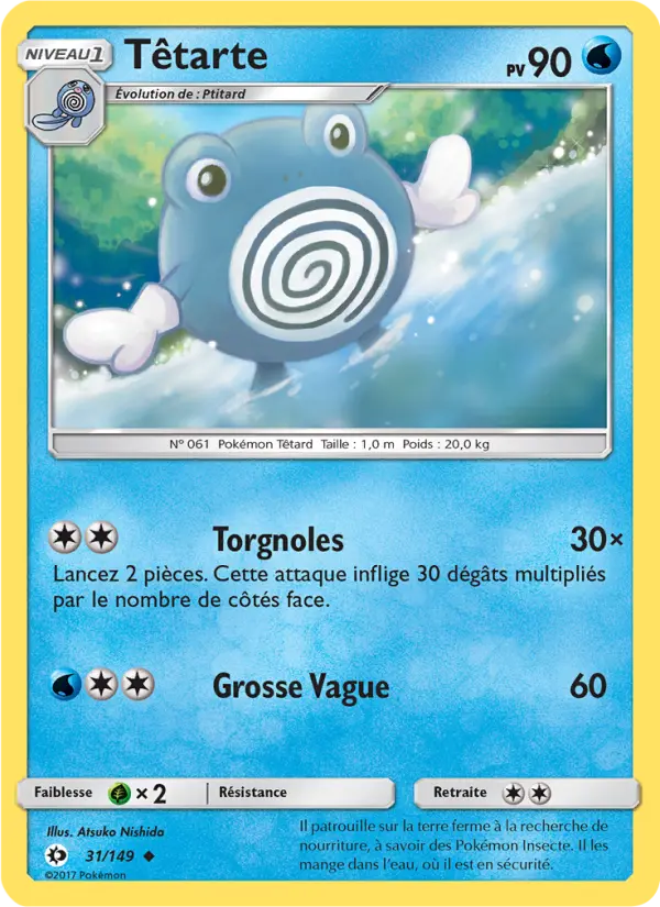 Carte Pokémon Têtarte 31