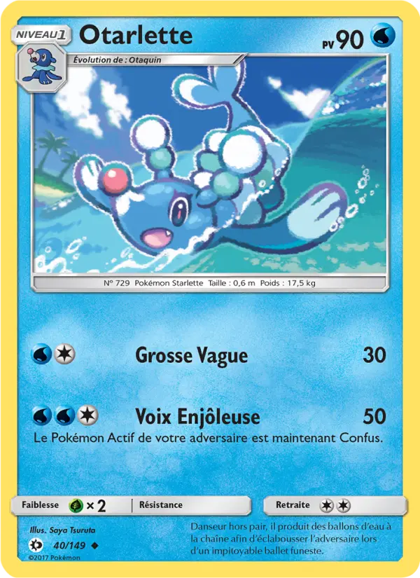 Carte Pokémon Otarlette 40