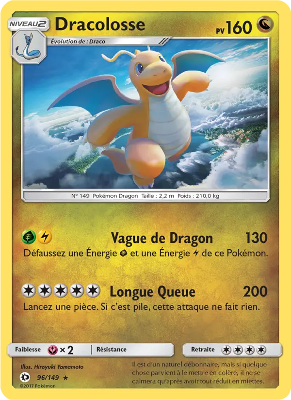 Carte Pokémon Dracolosse 96