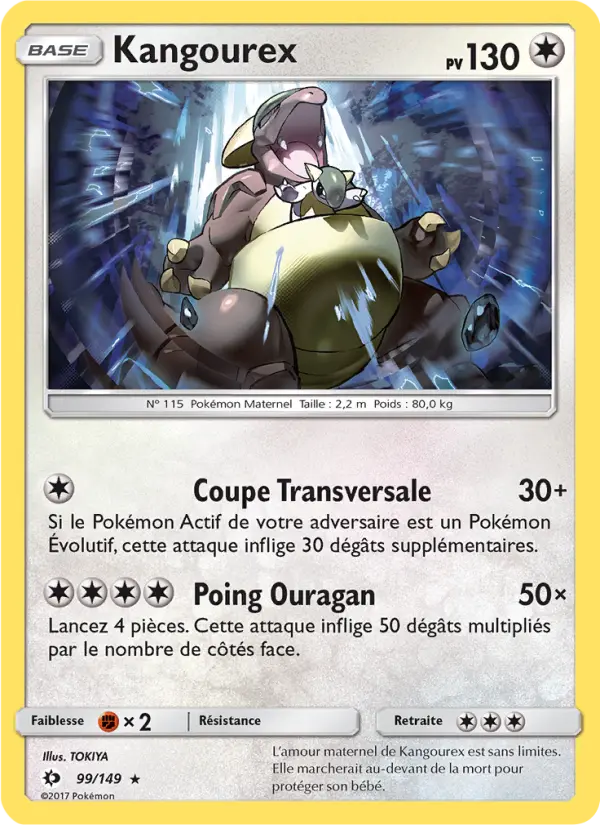 Carte Pokémon Kangourex 99