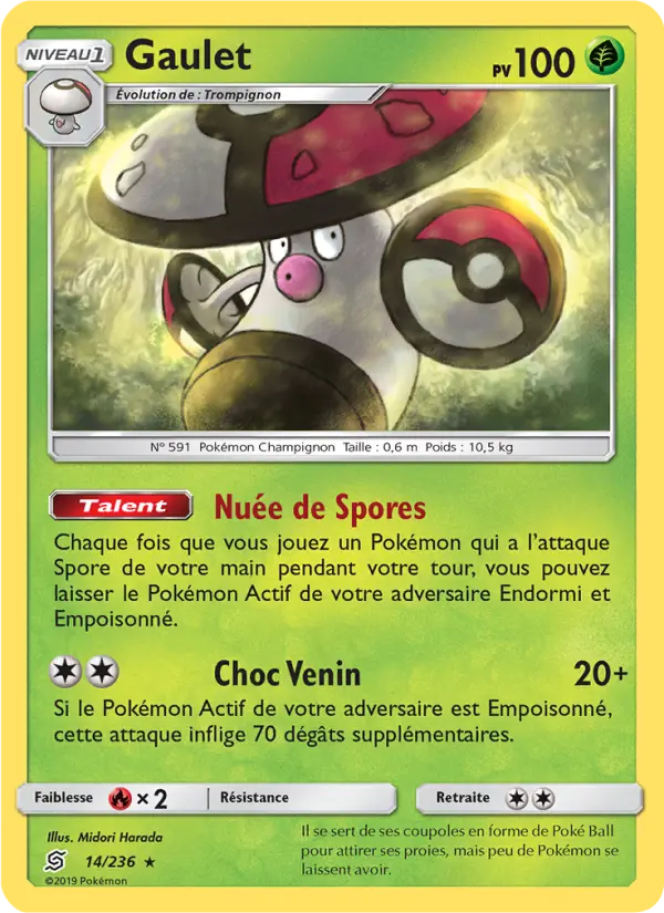 Carte Pokémon Gaulet 14