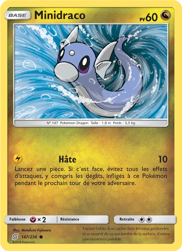 Carte Pokémon Minidraco 147