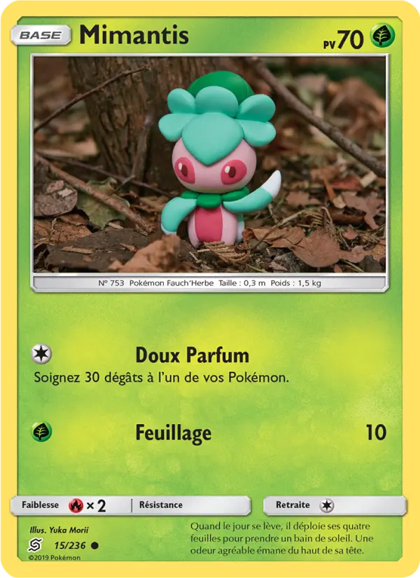 Carte Pokémon Mimantis 15