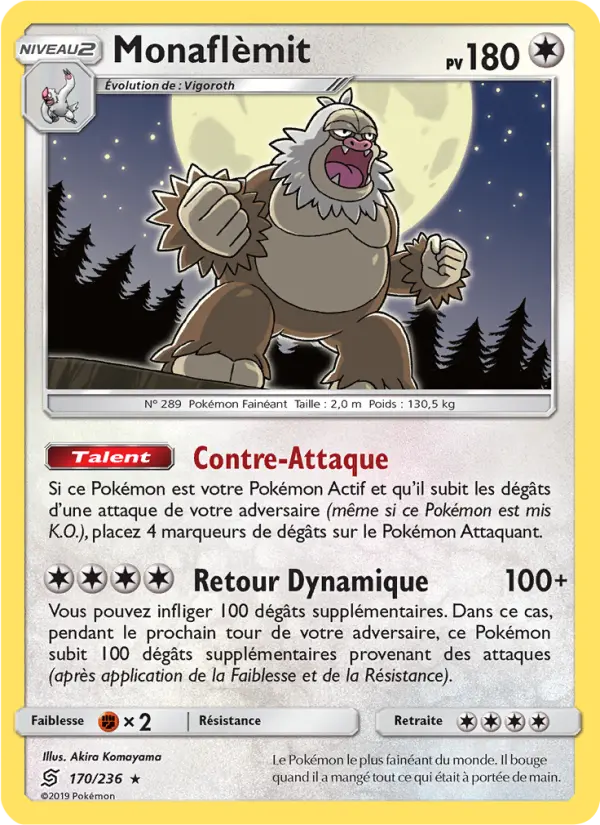 Carte Pokémon Monaflèmit 170