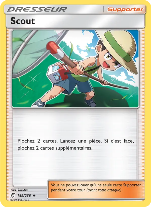 Carte Pokémon Scout 189