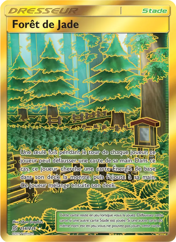 Carte Pokémon Forêt de Jade 256