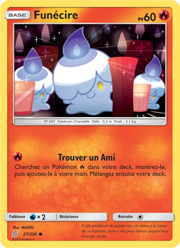 Carte Pokémon Funécire 27