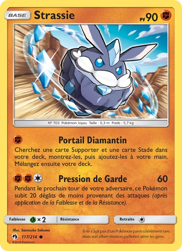 Carte Pokémon Strassie 117