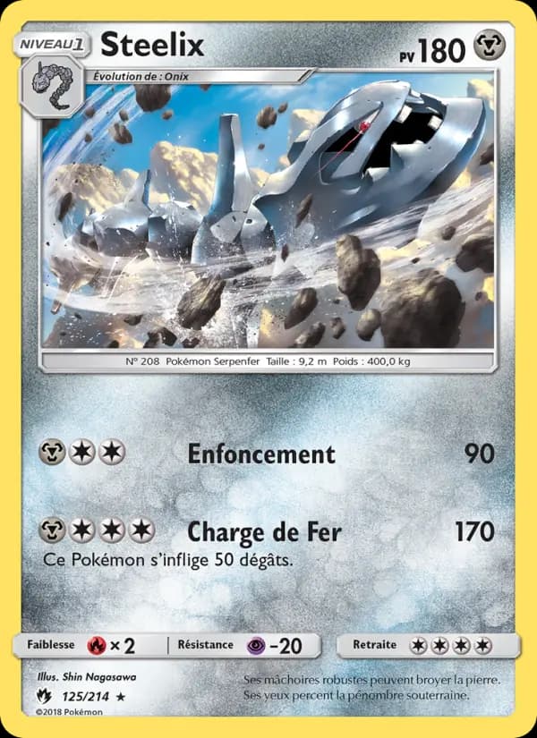 Carte Pokémon Steelix 125