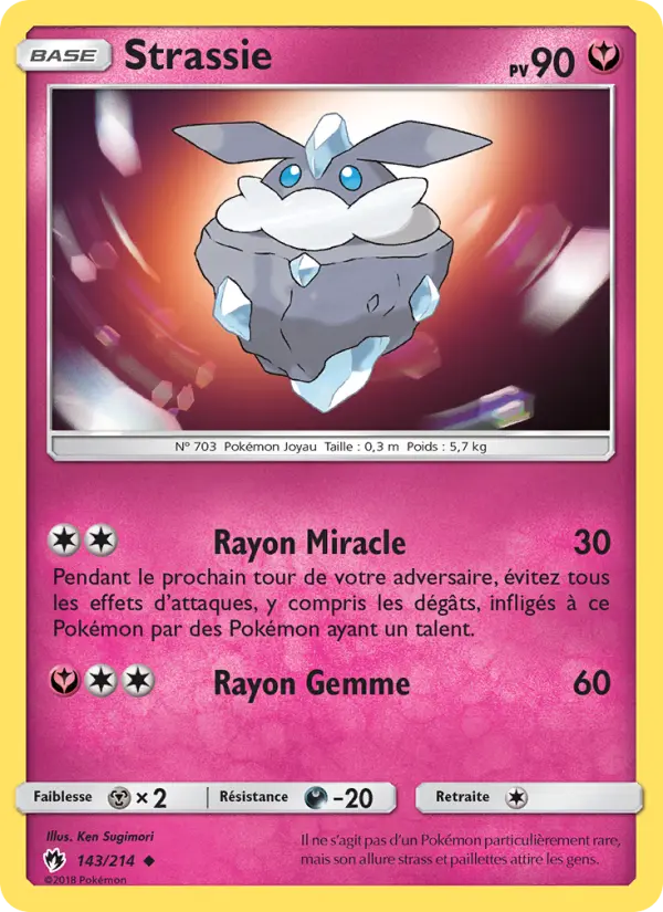 Carte Pokémon Strassie 143