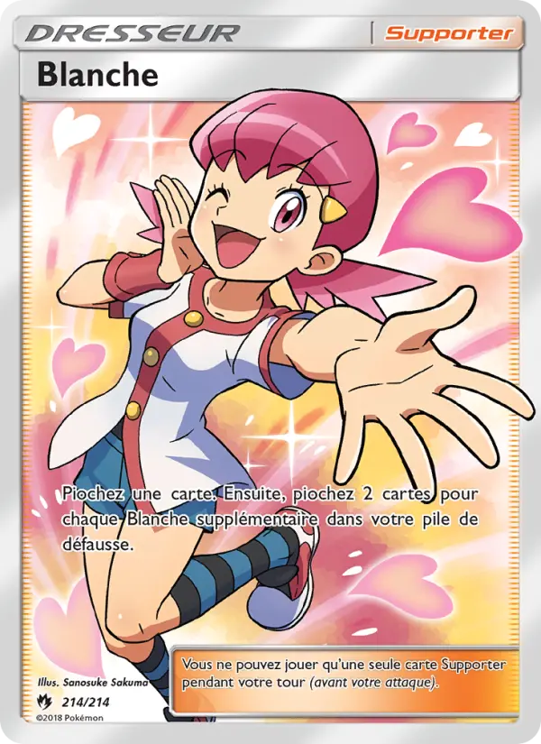 Carte Pokémon Blanche 214