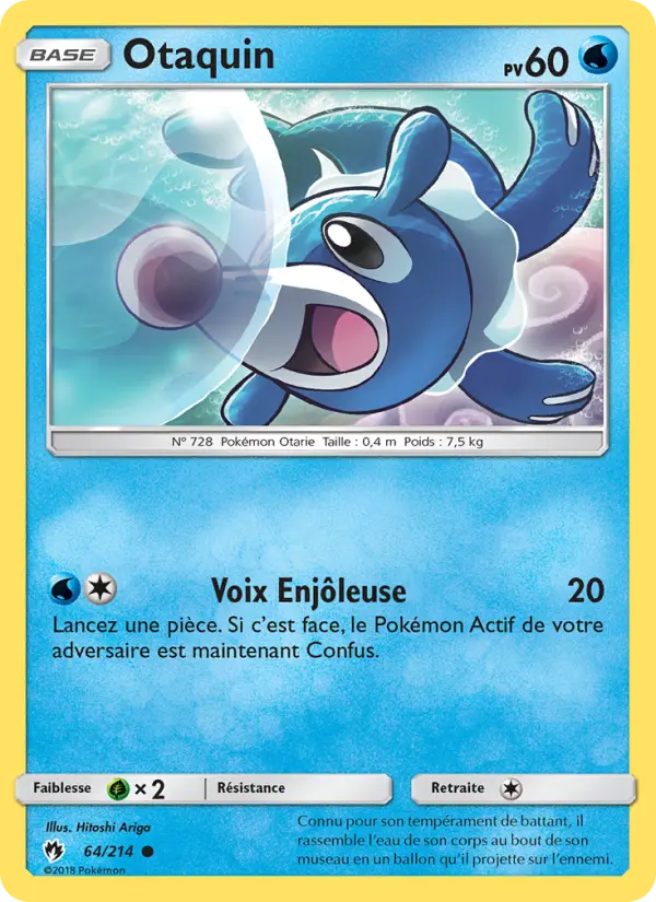 Carte Pokémon Otaquin 64