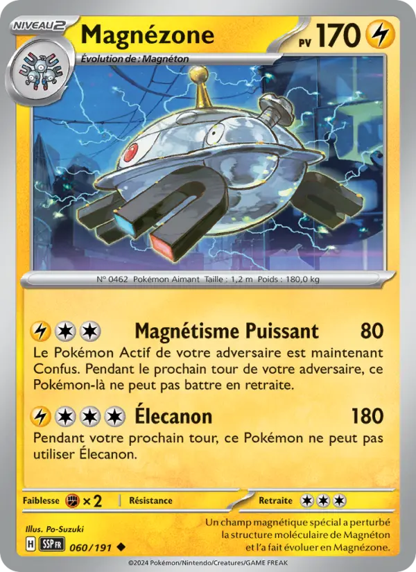 Carte Pokémon Magnézone 060