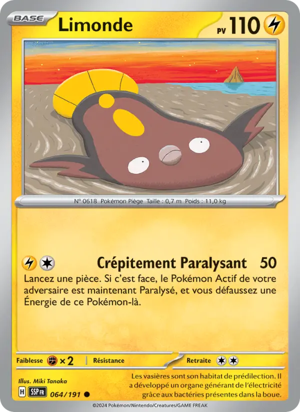 Carte Pokémon Limonde 064
