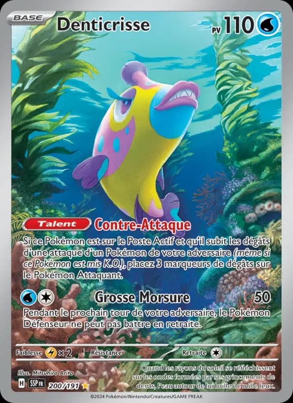 Carte Pokémon Denticrisse 200