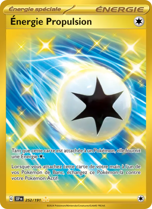 Carte Pokémon Énergie Propulsion 252