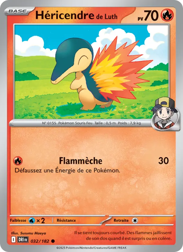 Carte Pokémon Héricendre de Luth 032