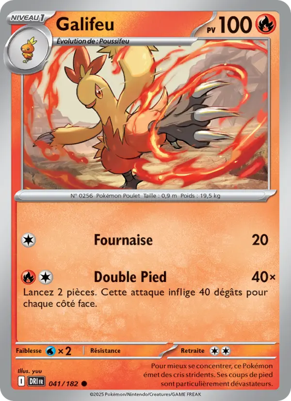 Carte Pokémon Galifeu 041