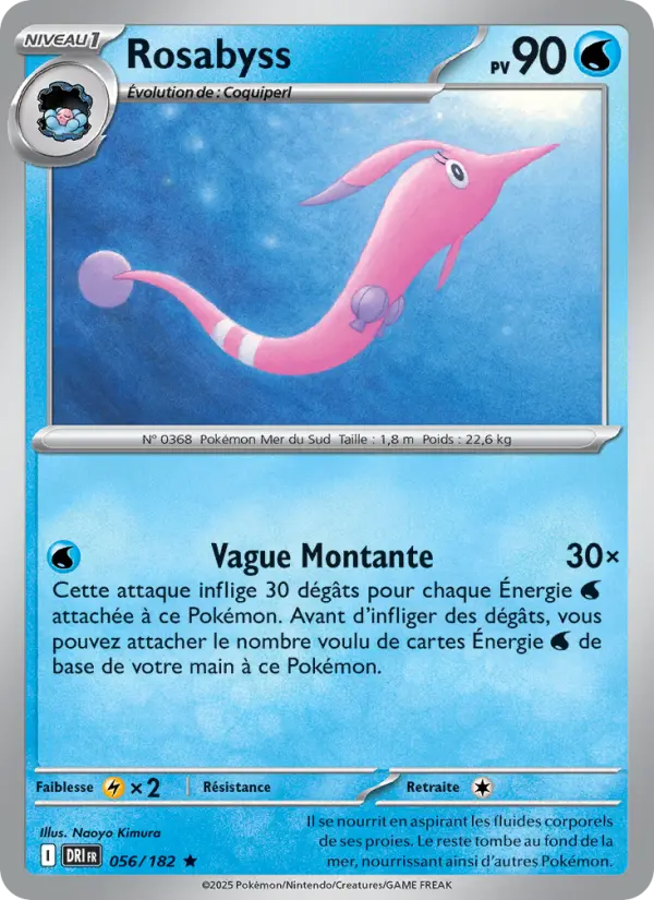 Carte Pokémon Rosabyss 056