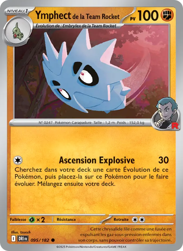 Carte Pokémon Ymphect de la Team Rocket 095
