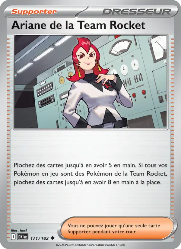 Carte Pokémon Ariane de la Team Rocket 171