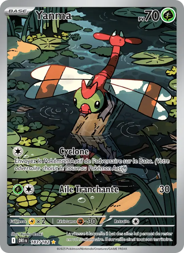 Carte Pokémon Yanma 183