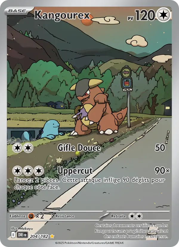 Carte Pokémon Kangourex 204