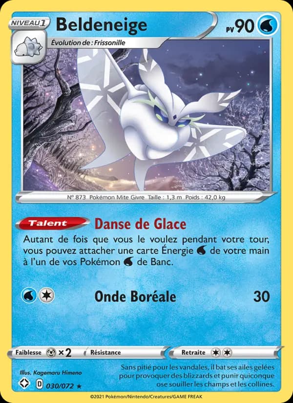 Carte Pokémon Beldeneige 30