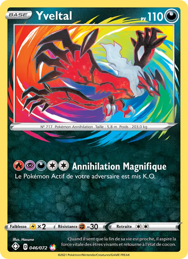 Carte Pokémon Yveltal 46