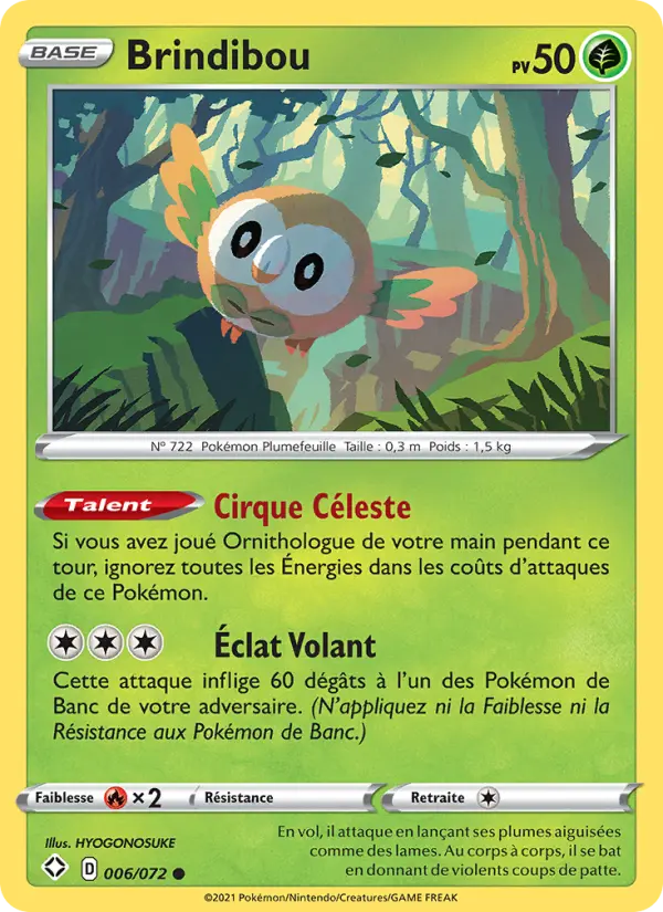 Carte Pokémon Brindibou 6