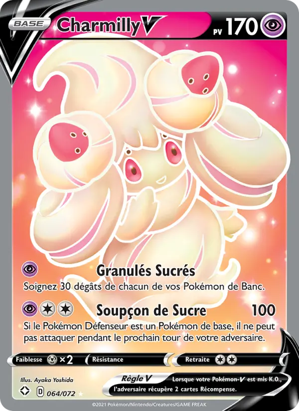 Carte Pokémon Charmilly V 64