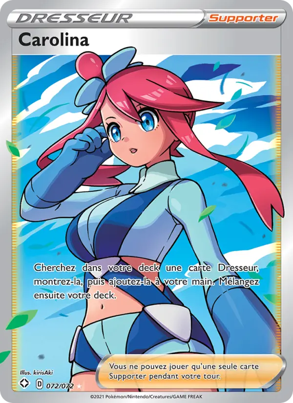 Carte Pokémon Carolina 72
