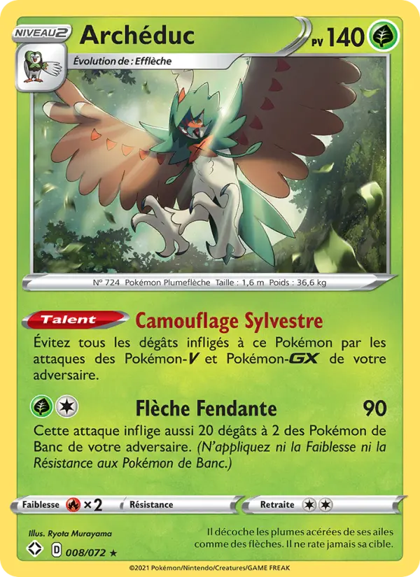 Carte Pokémon Archéduc 8