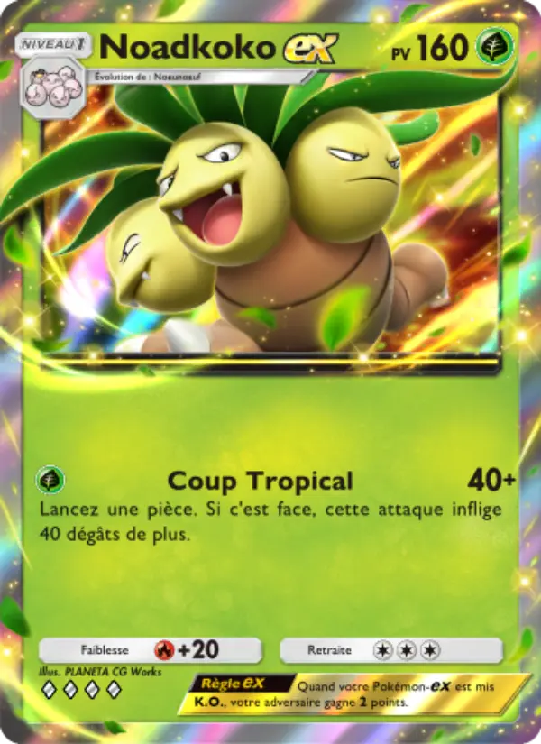 Carte Pokémon Noadkoko-ex 023