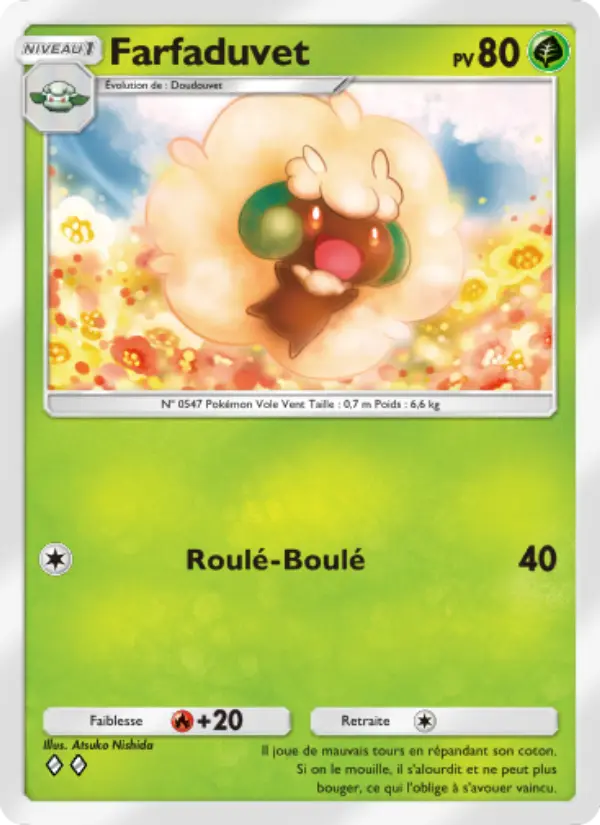 Carte Pokémon Farfaduvet 028