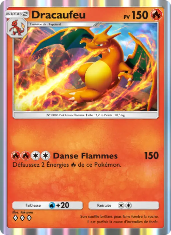 Carte Pokémon Dracaufeu 035